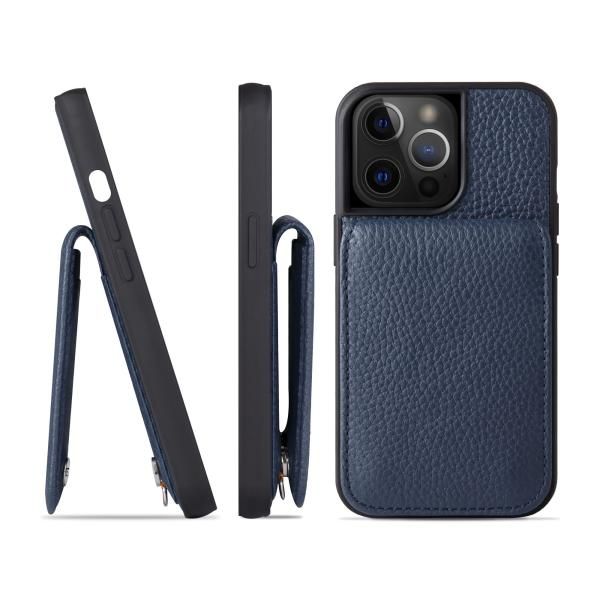 【Ohanastoreさん専用】iPhone14Pro 512GB とケース HANATORA] iPhone 14 Pro ケース 割引 本革 カードポケット ショルダー