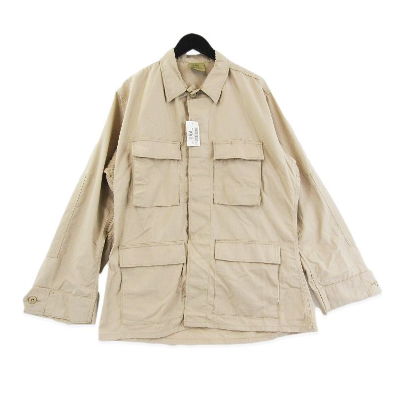 ASPESI ベージュ ミリタリージャケット ASPESI アスペジ M65ミリタリージャケット S ベージュ コットン