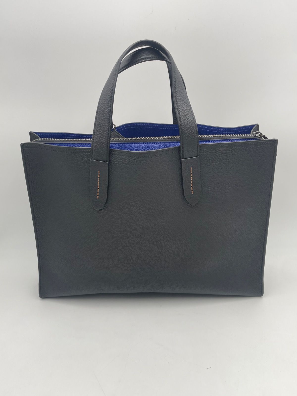✨️美品✨コーチ COACH ビジネスバッグ A4 メンズ シボ革 人気モデル 極美品✨COACH コーチ 2way ビジネスバッグ シボ革レザー A4収納