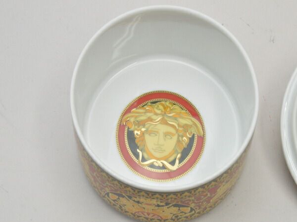 ヴェルサーチェ VERSACE ローゼンタール 皿 シュガーケース カップ メデューサ バロッコ 3点セット レディース su_p e_u F-CUP127 ヴェルサーチェ VERSACE ローゼンタール 皿 シュガーケース