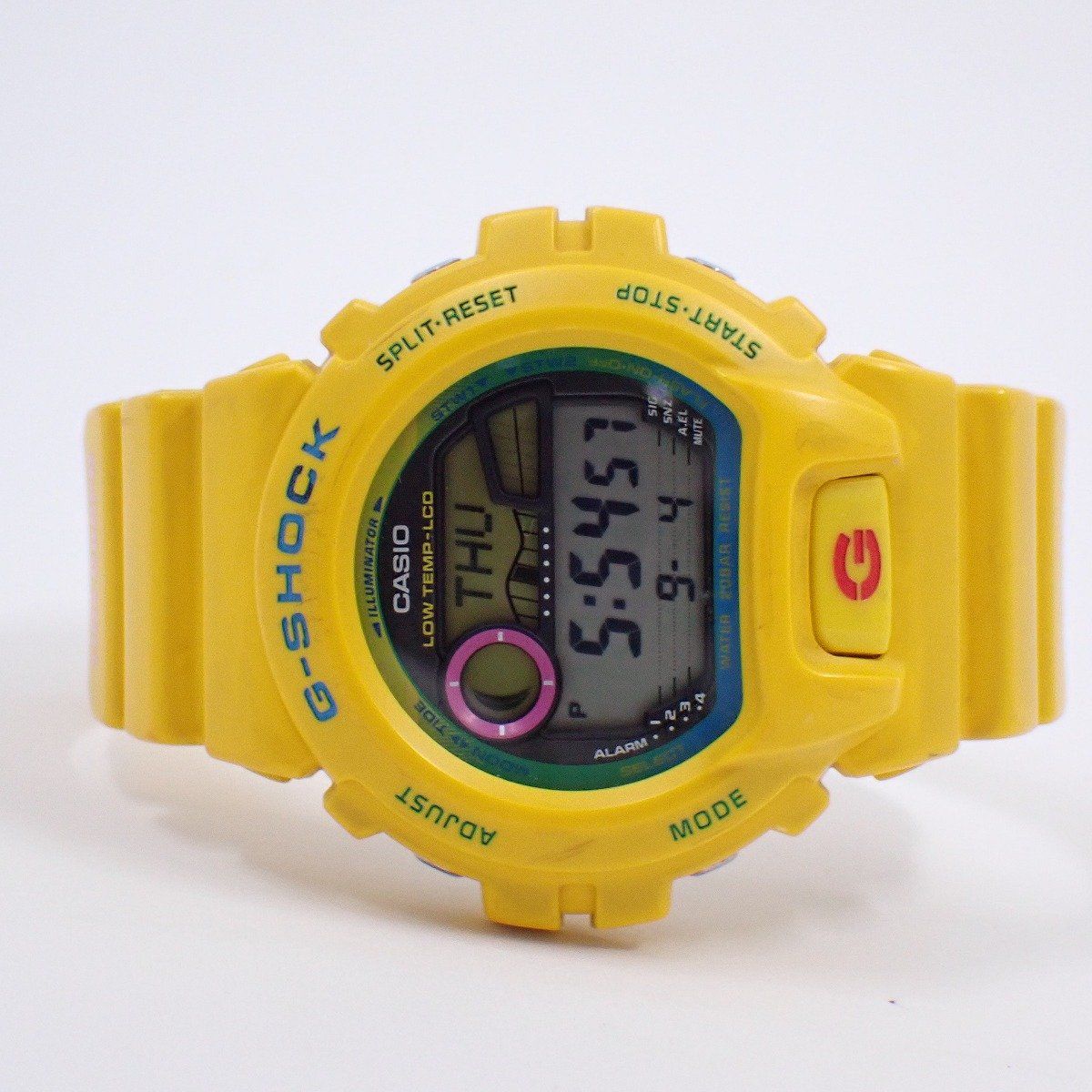 カシオ G SHOCK Gライド タイドグラフ ムーンデータ クォーツ 腕時計 イエロー 樹脂バンド GLX 6900 A 9 JF