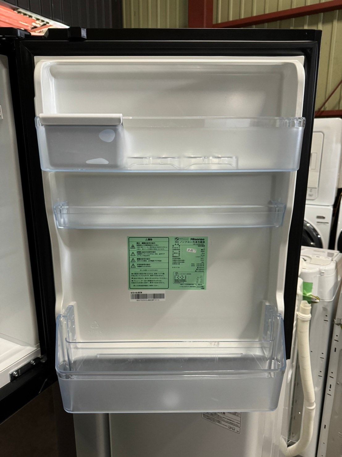 大阪送料無料☆3か月保障付き☆冷蔵庫☆2022年☆ハイセンス☆3ドア☆HR  
