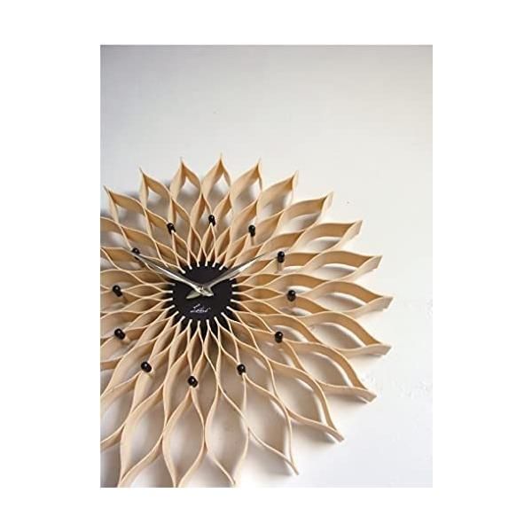 インターフォルム 掛け時計  ♡ 花 ダリア アート ルファール ナチュラル INTERFORM INC. インターフォルム 掛け時計 花 ダリア アート