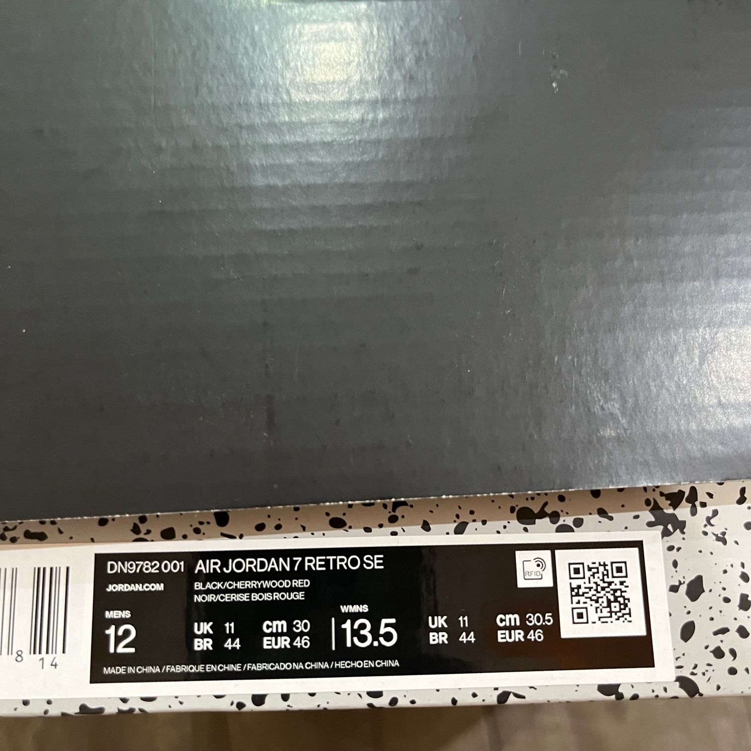 国内正規 新品 NIKE AIR JORDAN 7 RETRO SE CHERRYWOOD ナイキ エア 
