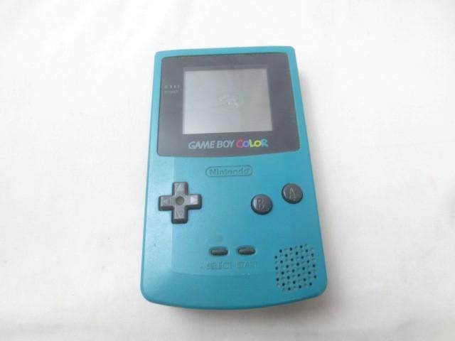 中古品 ゲーム ゲームボーイ 本体 カラー CGB-001 ブルー 動作品 本体のみ