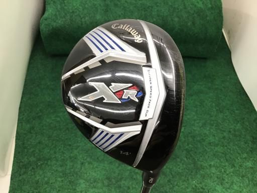 HOT，得価 【中古】 キャロウェイ XR PRO 14° フェアウェイウッド FW 純正特注シャフト (フレックスS) メンズ 男性用 右利き 右用 Cランク ゴルフクラブ フェアウェイウッド