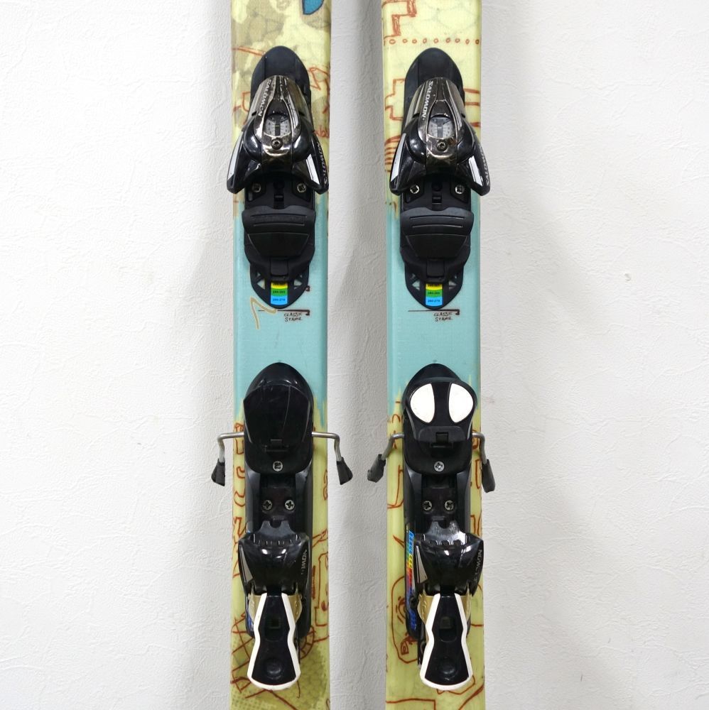 サロモン SALOMON Teneighty FOIL テンエイティー フォイル 182cm センター85mm ビンディング 12TI ゲレンデ スキー アウトドア