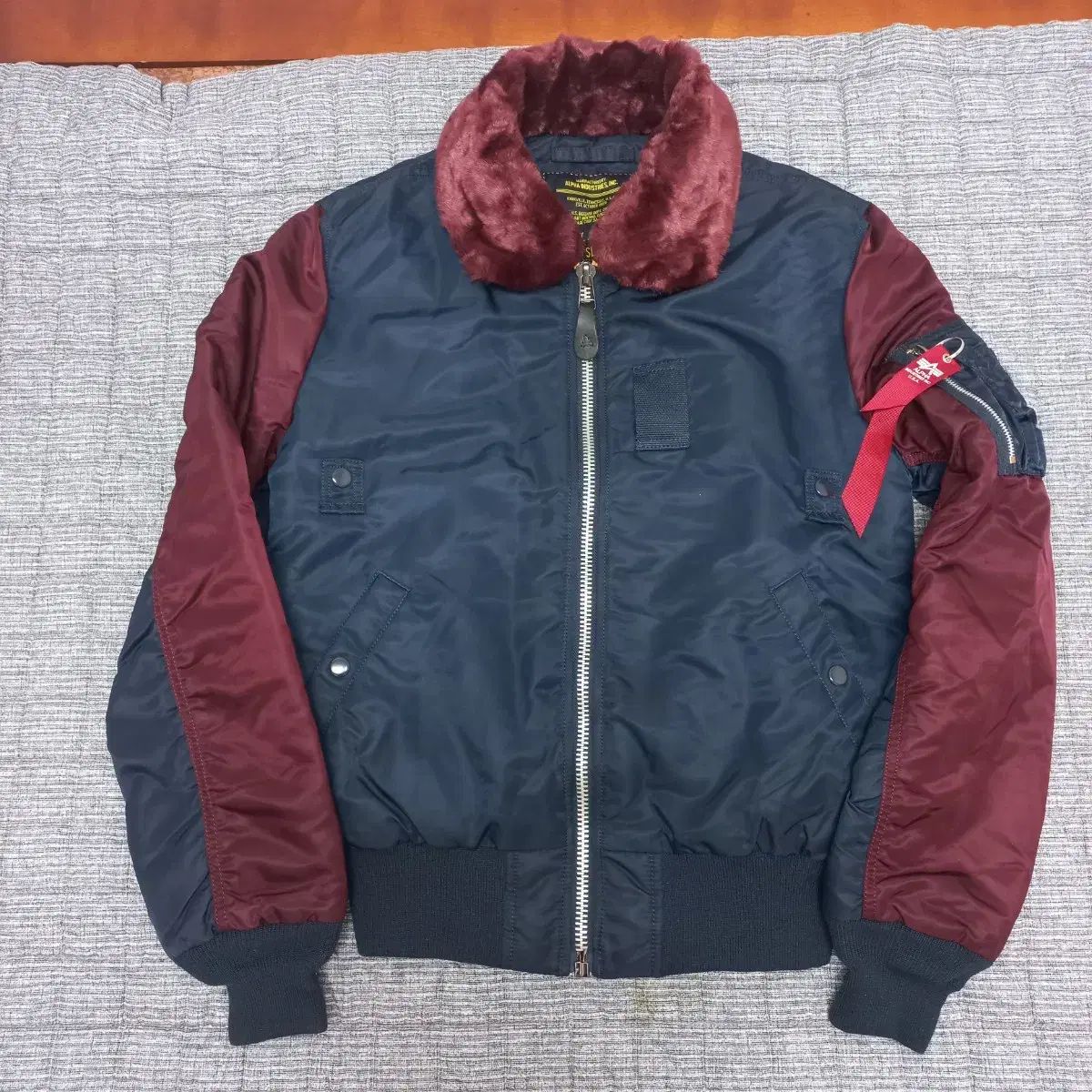 ALPHA INDUSTRIES(アルファ インダストリーズ) b ー 15 MA-1ジャケット S