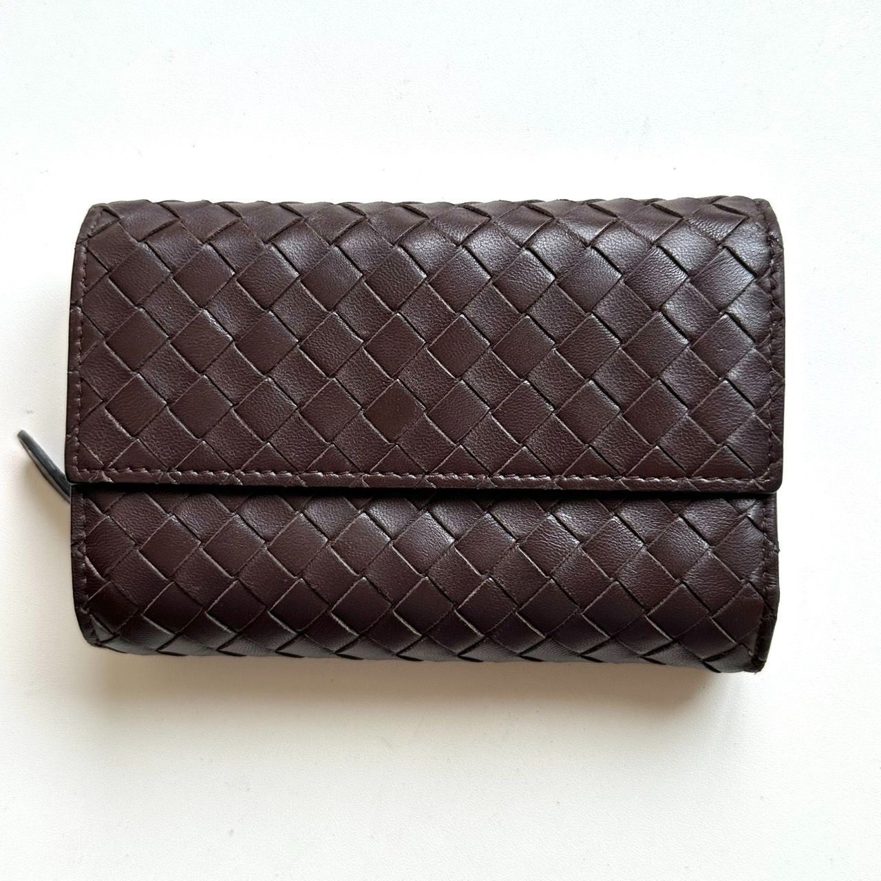 【極美品】ボッテガヴェネタ 長財布 マキシイントレチャート スリムウォレット 箱 BOTTEGA VENETA 超美品 ボッテガ ヴェネタ マキシ イントレチャート