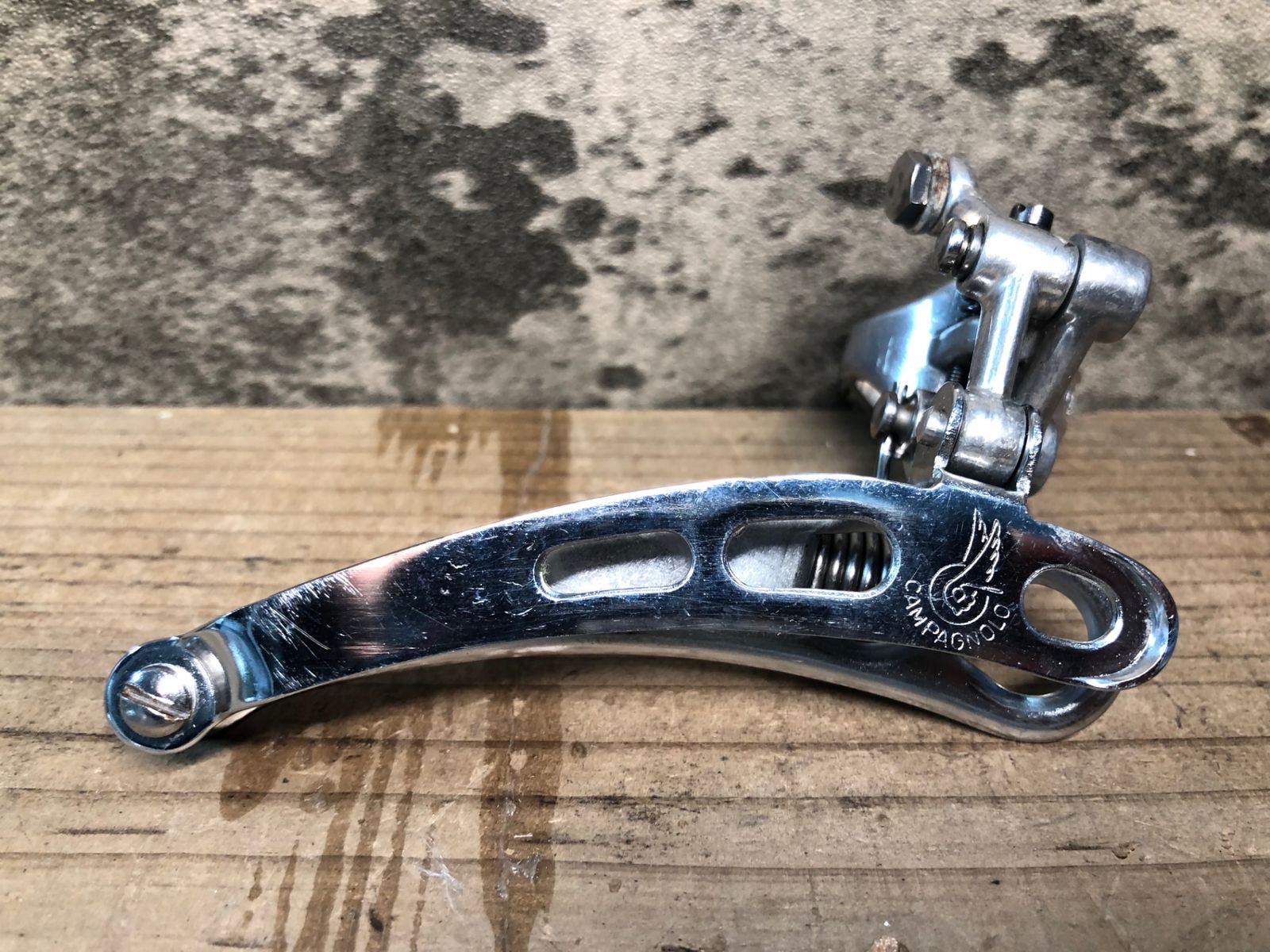 IX866 カンパニョーロ campagnolo スーパーレコード Super Record 3穴 フロントディレイラー