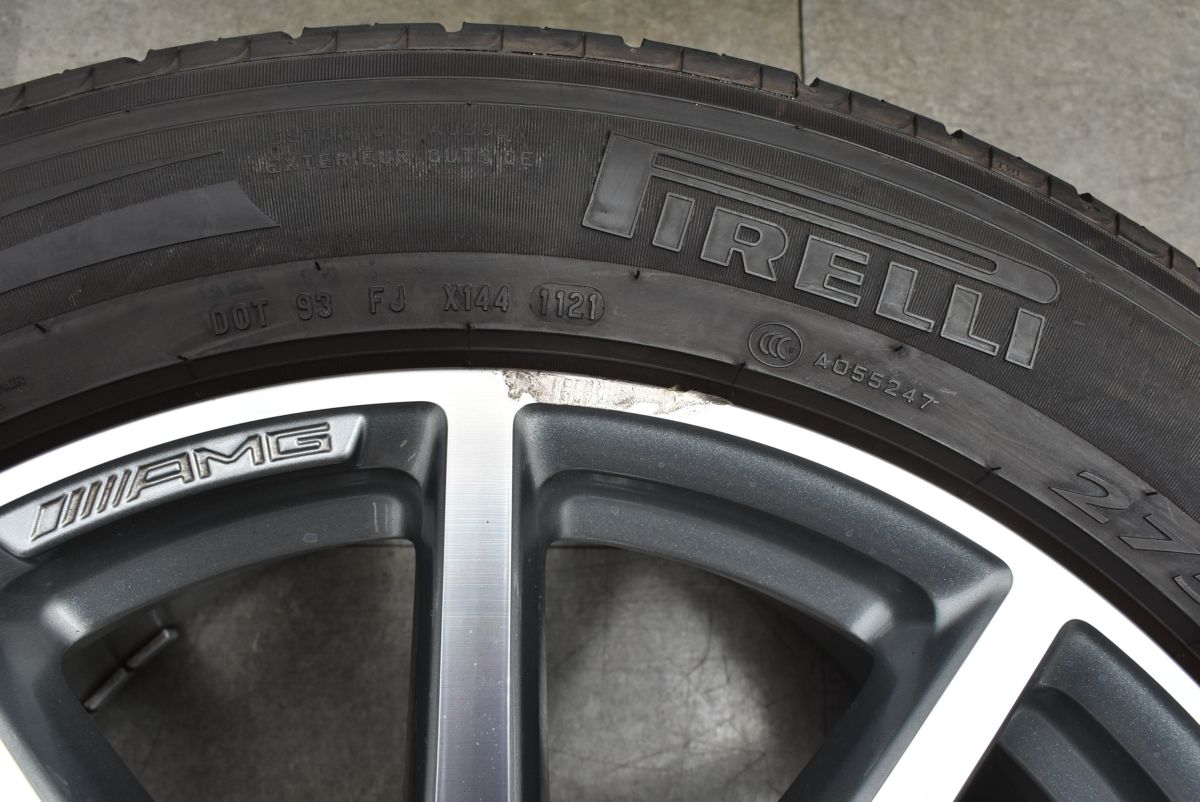 正規品】メルセデスAMG W463A G63 純正 20in 9.5J +35 PCD130 ピレリ 