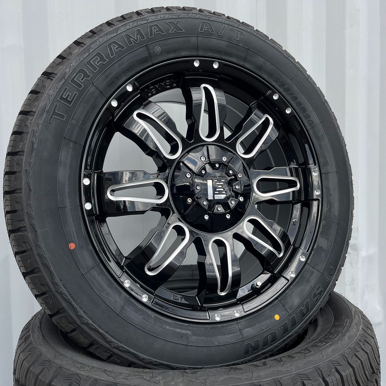 サイルン ラングラー JK JL タイヤホイールセット 4本セット 20インチ SAILUN TERRAMAXX RT 275/55R20 LEXXEL Balano オフロード系