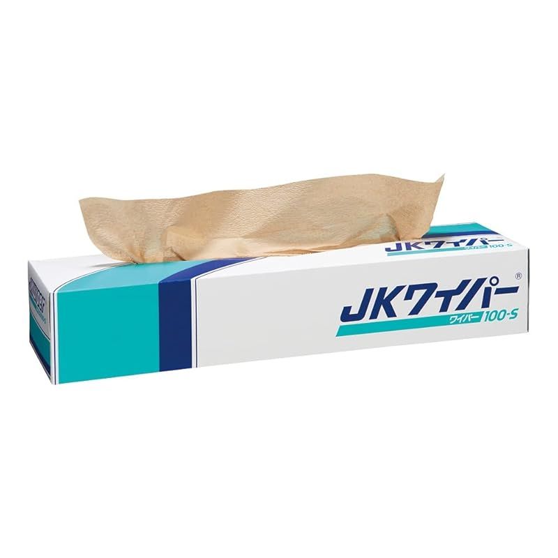 紙クレシア ＪＫワイパー １００－Ｓ未漂白パルプ １８箱