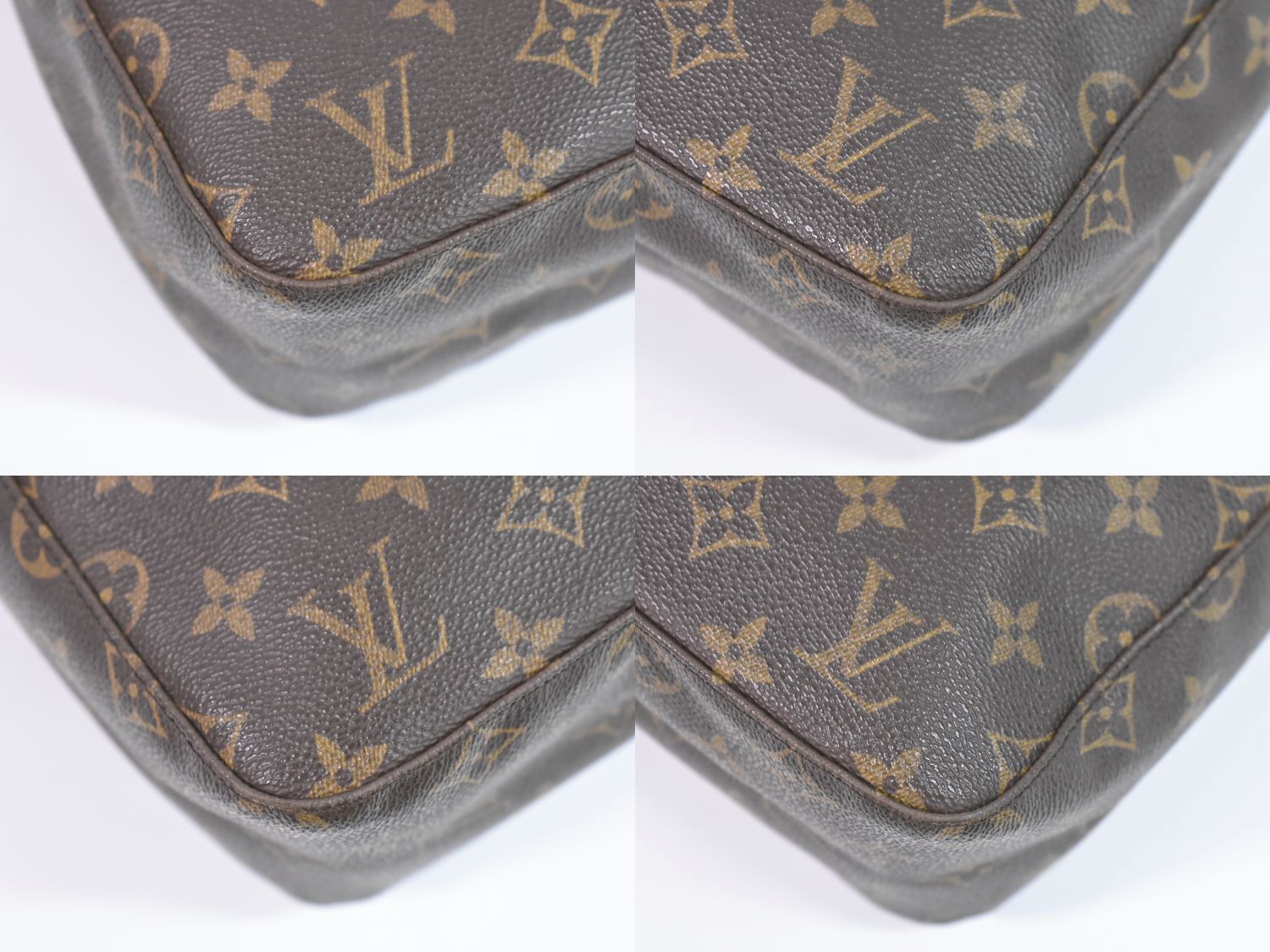 本物 ルイヴィトン LOUIS VUITTON LV ルーピング MM モノグラム ショルダーバッグ ハンドバッグ ブラウン M51146  Looping ビトン バッグ ジェンダーレス ジェンダーフリー 中古 【フォロー割】 - メルカリ