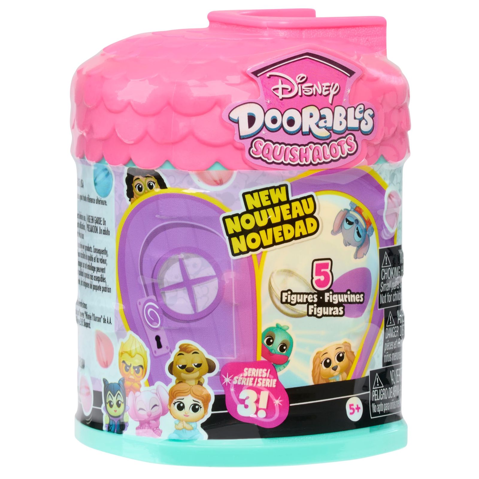 Just Play Disney Doorables Squish´Alots シリーズ 3 フィギュア コレクタブルフィギュア 5歳以上の子供のおもちゃ [カプセル。]