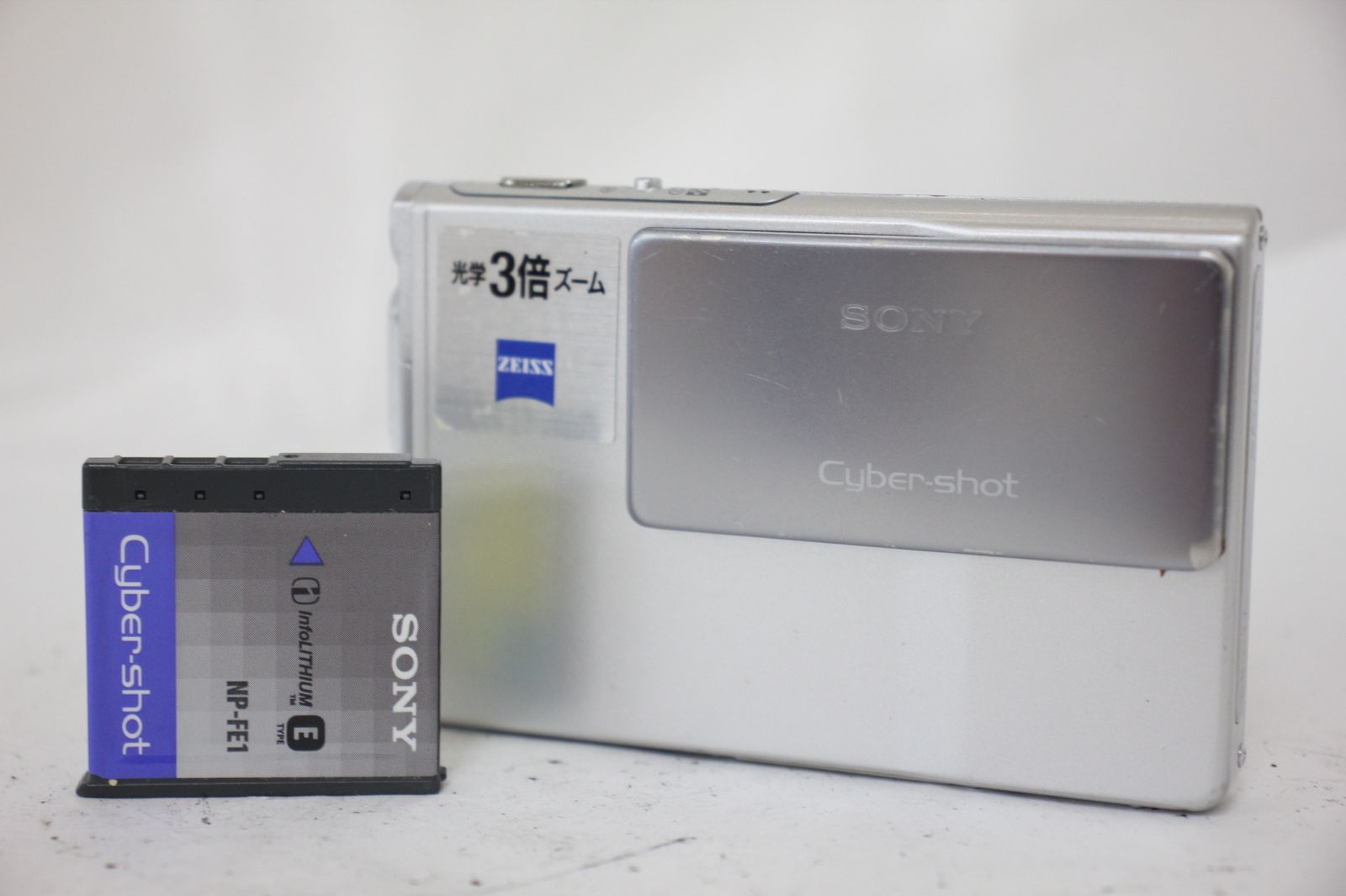 返品保証】 ソニー SONY Cyber-shot DSC-T7 3x バッテリー付き