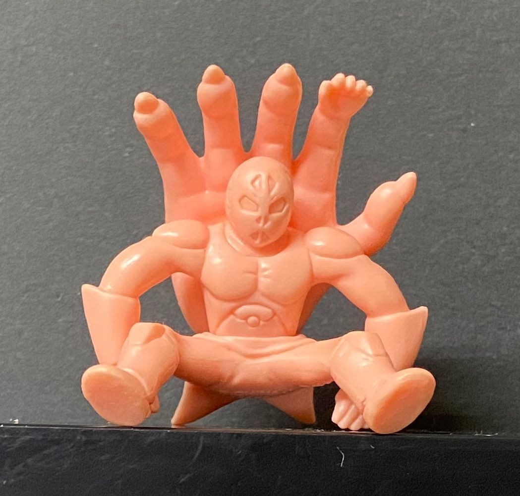 キン消し　ジ·オメガマン キン消し バトルコレクション版 ジ・オメガマン（橙） - メルカリ
