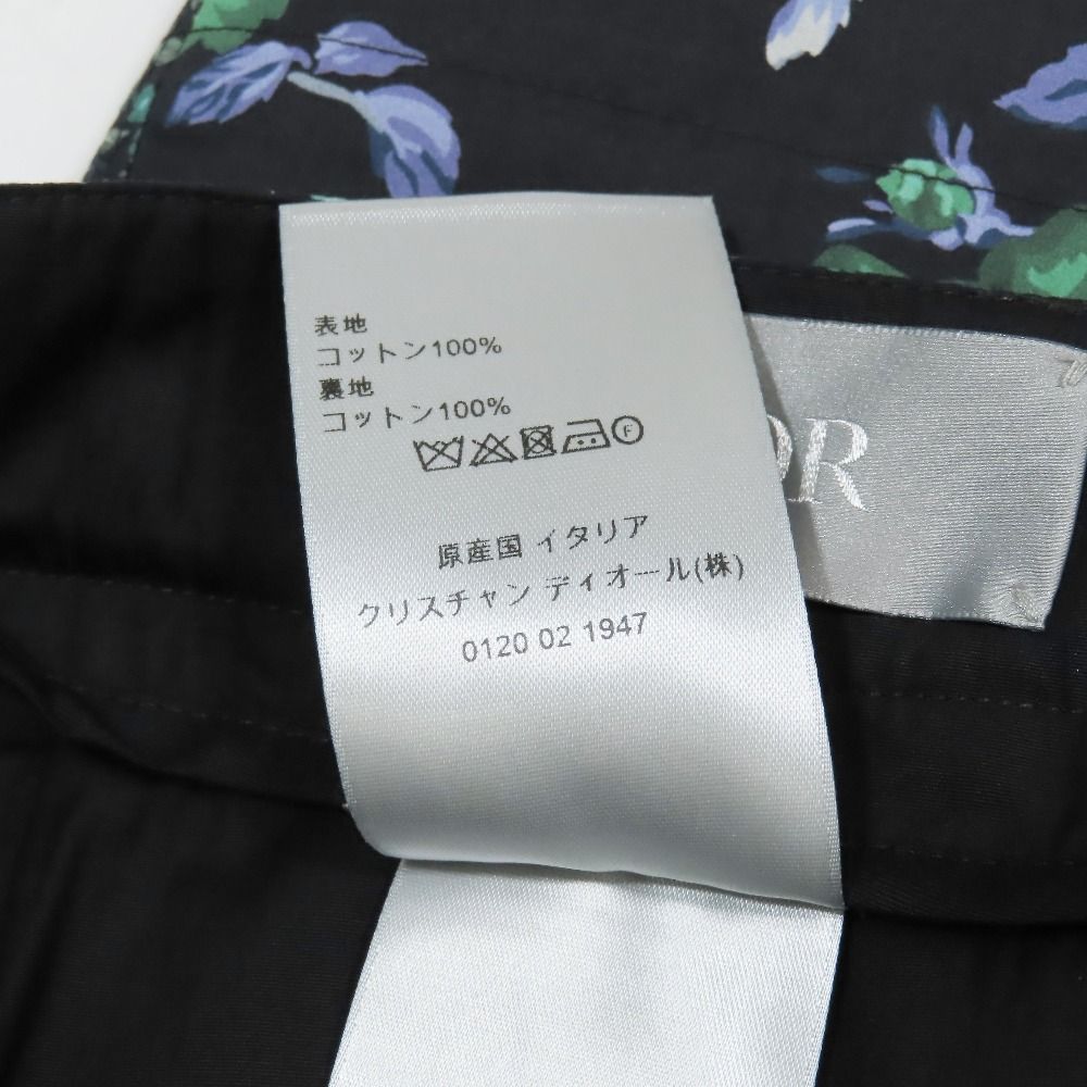 未使用 22AW DIOR ディオール 花柄 ローズ パッチワーク ショート  