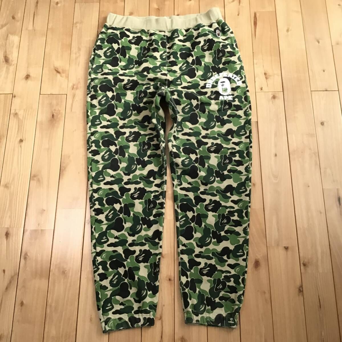 Undefeated × BAPE ABC camo スウェットパンツ Lサイズ a bathing ape 