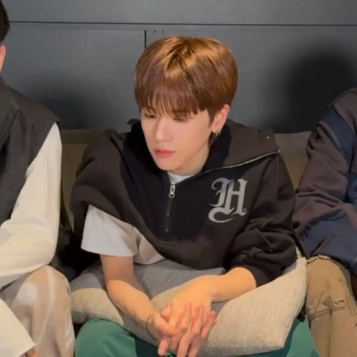 HDEX ハイネック フーディー ハープ ジップアップ BOYNEXTDOOR ボイネク リウ RIWOO ソン ミンス