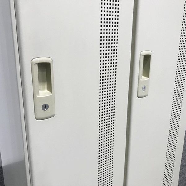 2人用ロッカー 鍵付き 生興 ニューグレー MARWIL-DEMENAGEMENTS_CH