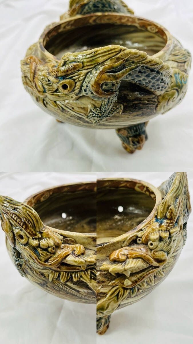 沖縄やちむん　三升甕　龍 沖縄やちむん 三升甕 龍 - メルカリ