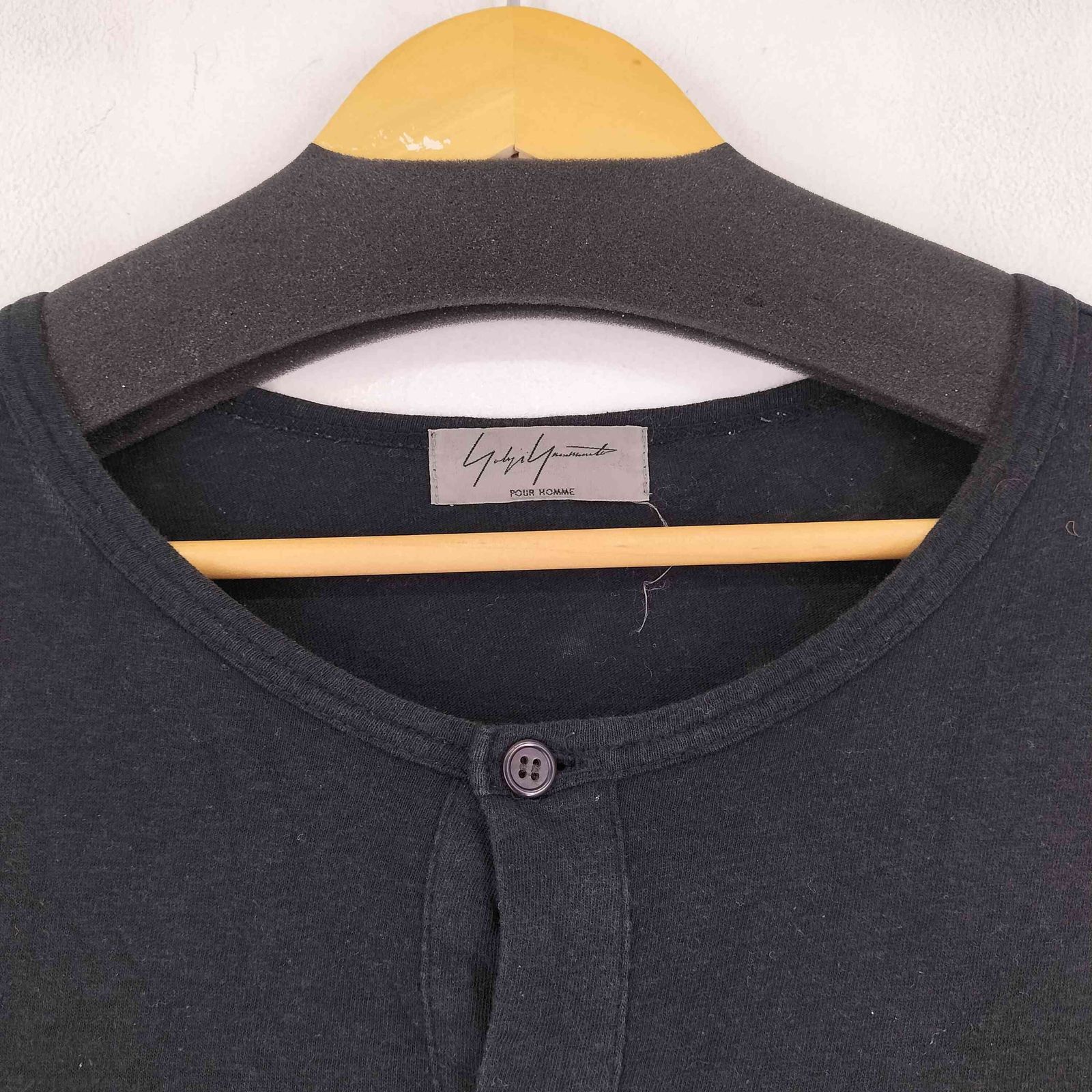 新作入荷，限定SALE】 yohji yamamoto pour homme ヘンリーネック