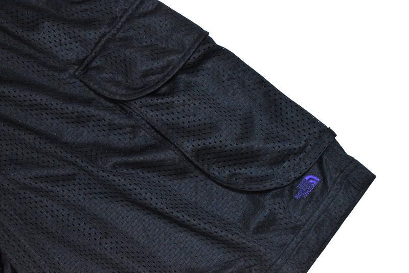 新品 ノースフェイス パープルレーベル メッシュ カーゴショーツ