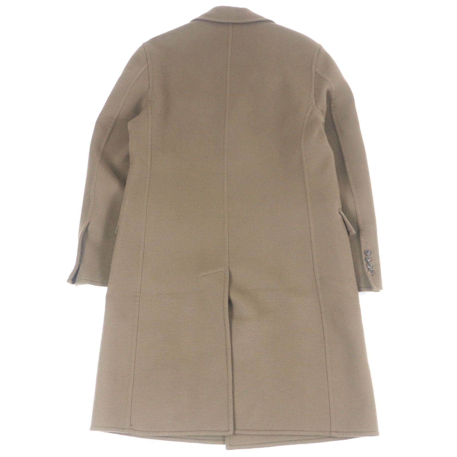 極美品□HERMES エルメス 19AW カシミヤ100％ ロングコート
