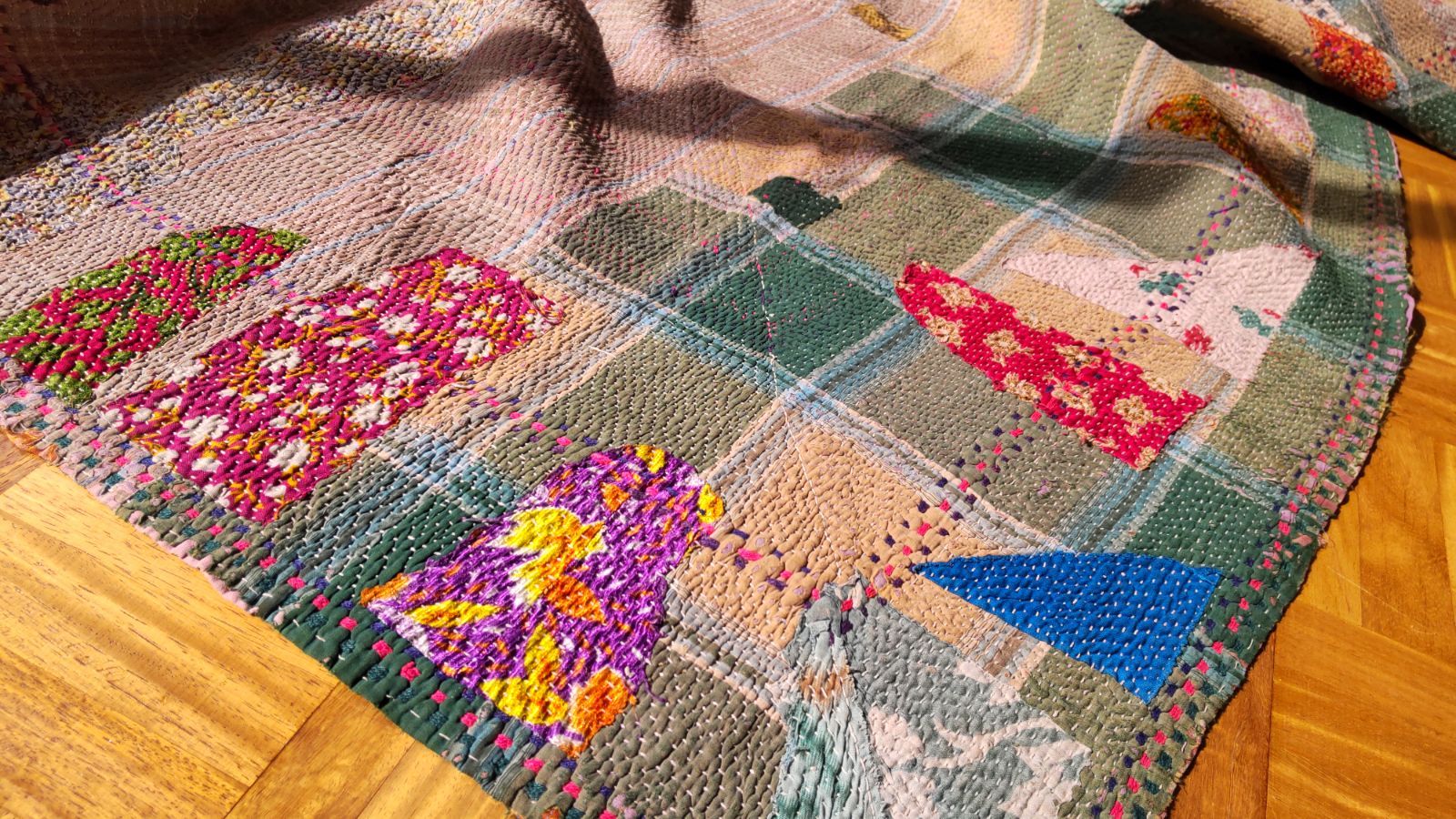 カンタ刺繍 ボロ