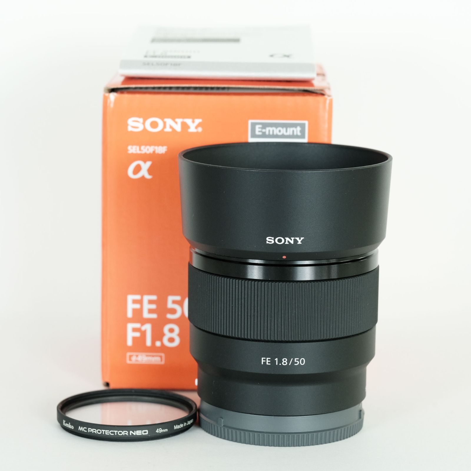 ｜フィルター付 SONY FE 50mm F1.8 SEL50F18F | ソニーEマウント