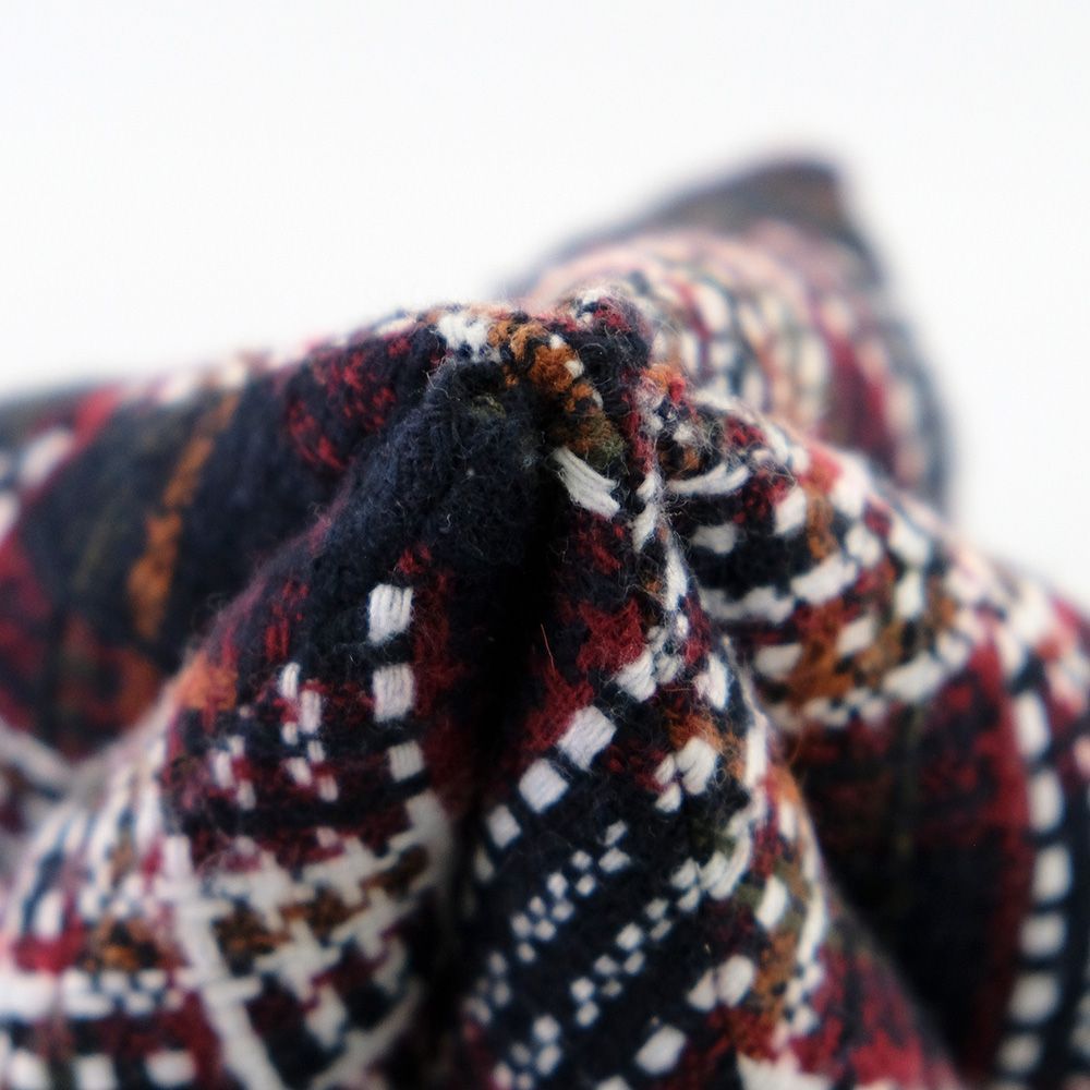 ツイードチェックのツリークッション Sサイズ