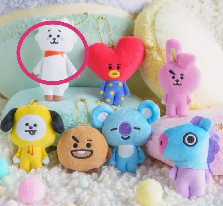 BT21 ふわふわマスコット - タペストリー