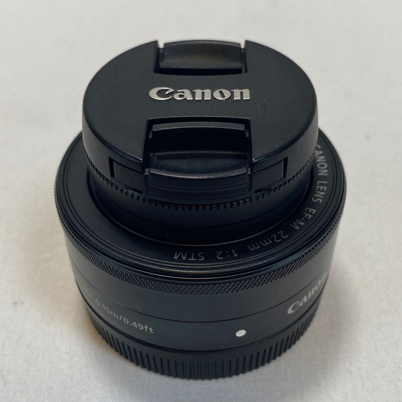 Canon EF-M22F2 STM 単焦点レンズ ※レンズキャップ付属有り