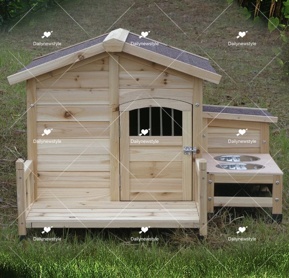 室外 大型屋外屋内犬小屋