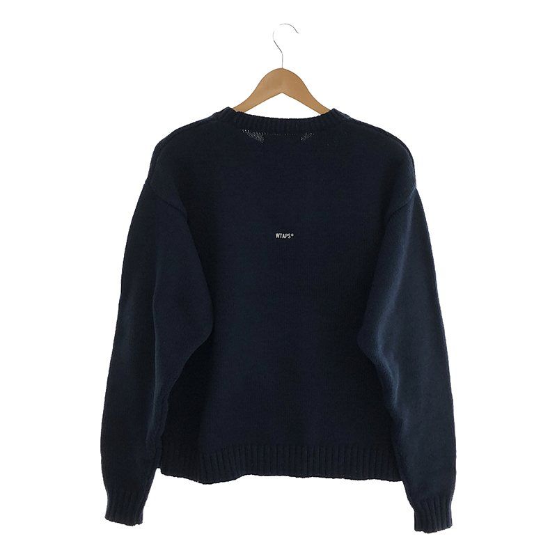 WTAPS CREW NECK 02 SWEATER BLACK L ニット WTAPS CREW NECK 02 SWEATER BLACK L ニット