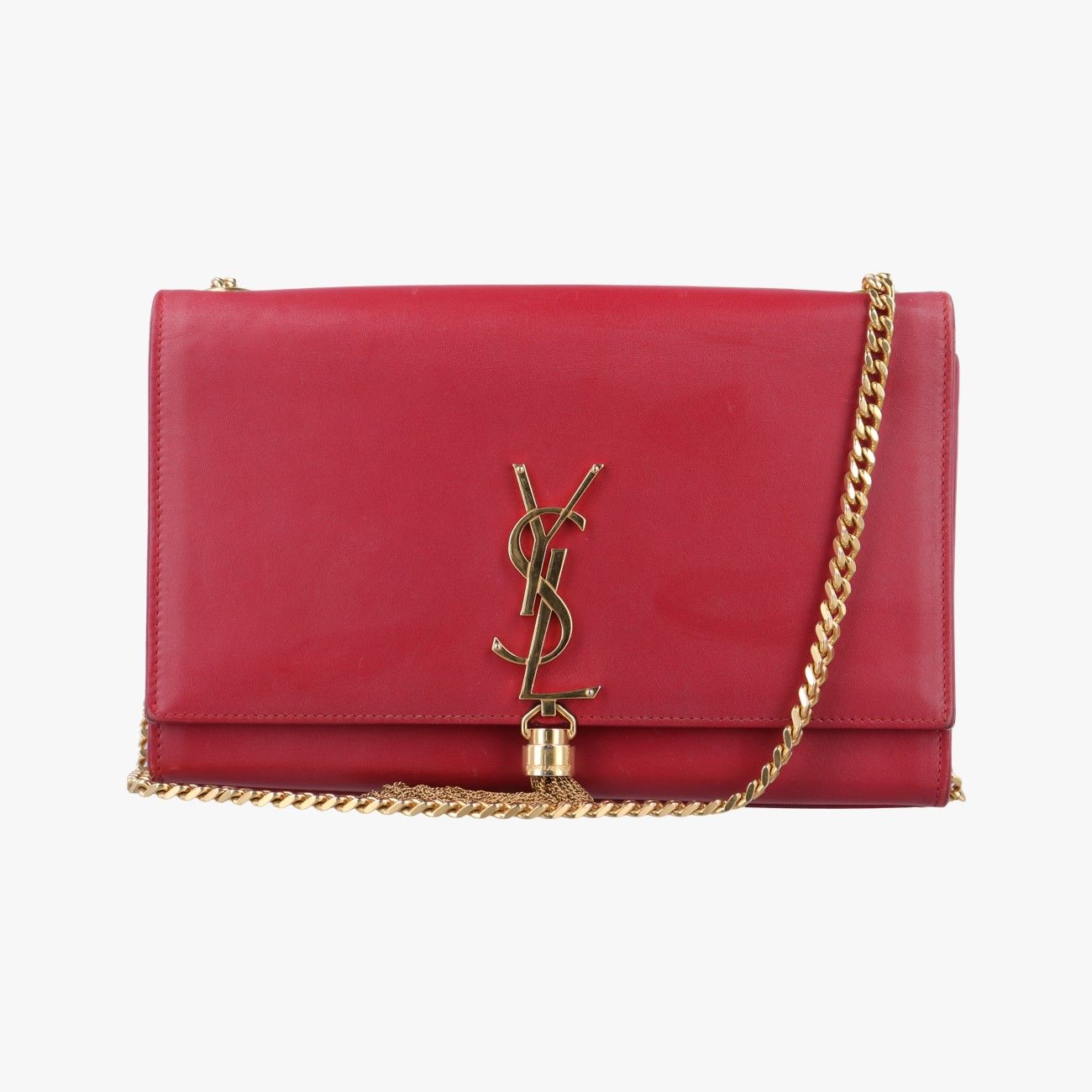 イヴサンローランYves Saint Laurentケイト レッド レザー 354119 VNZ354119.0716