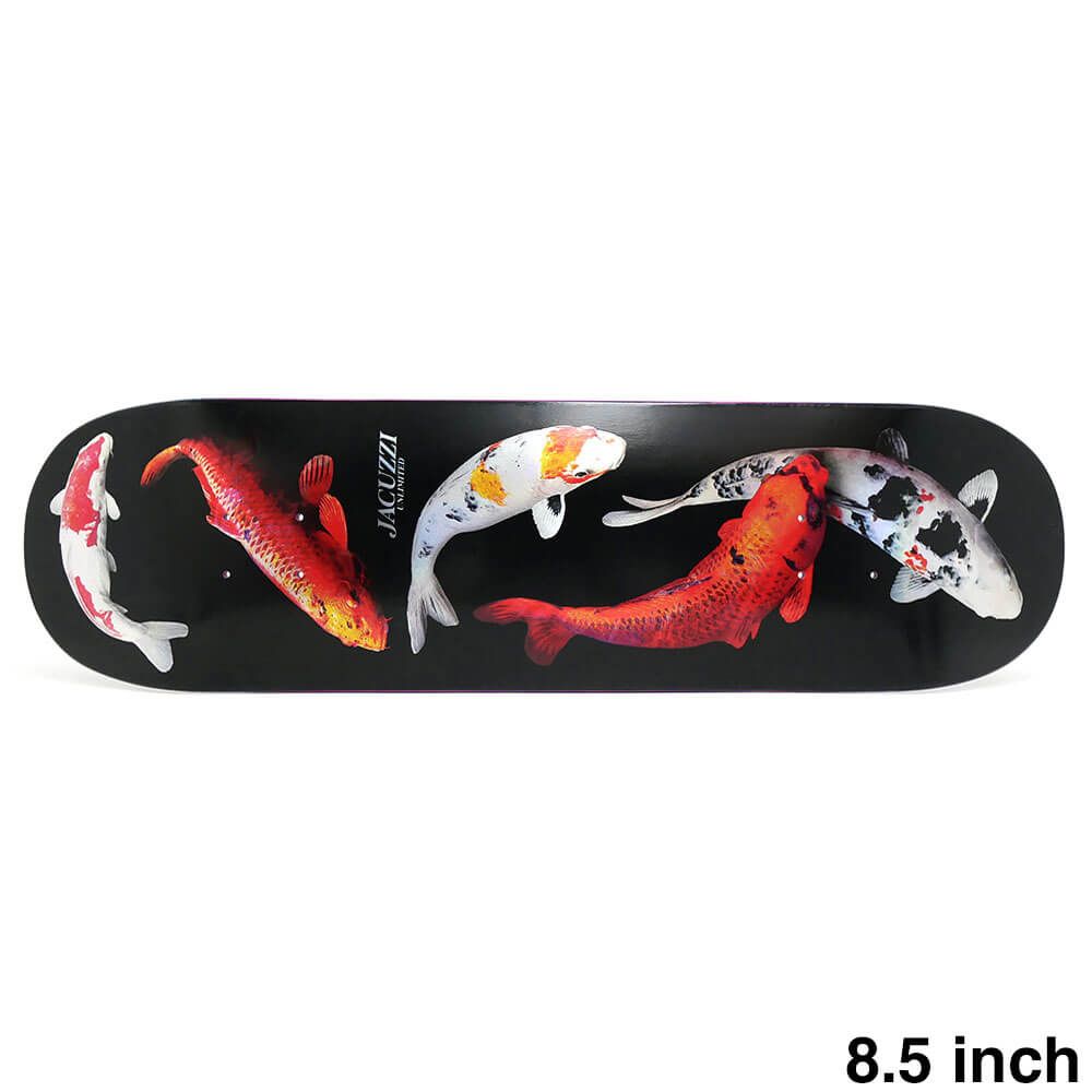 JACUZZI DECK ジャグジー デッキ TEAM 500 YEARS BLACK|HOLOGRAPHIC 8.5 EPOXY 7 スケートボード スケボー