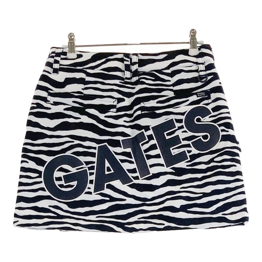 サイズ 0 PEARLY GATES パーリーゲイツ 055-1234036 スカート ゼブラ ネイビー系 240101527576 ゴルフウェア レディース ストスト