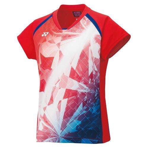 【新品・5営業日で発送】YONEX ヨネックス ウィメンズゲームシャツ (20787) 色 : サンセットレッド サイズ : S 