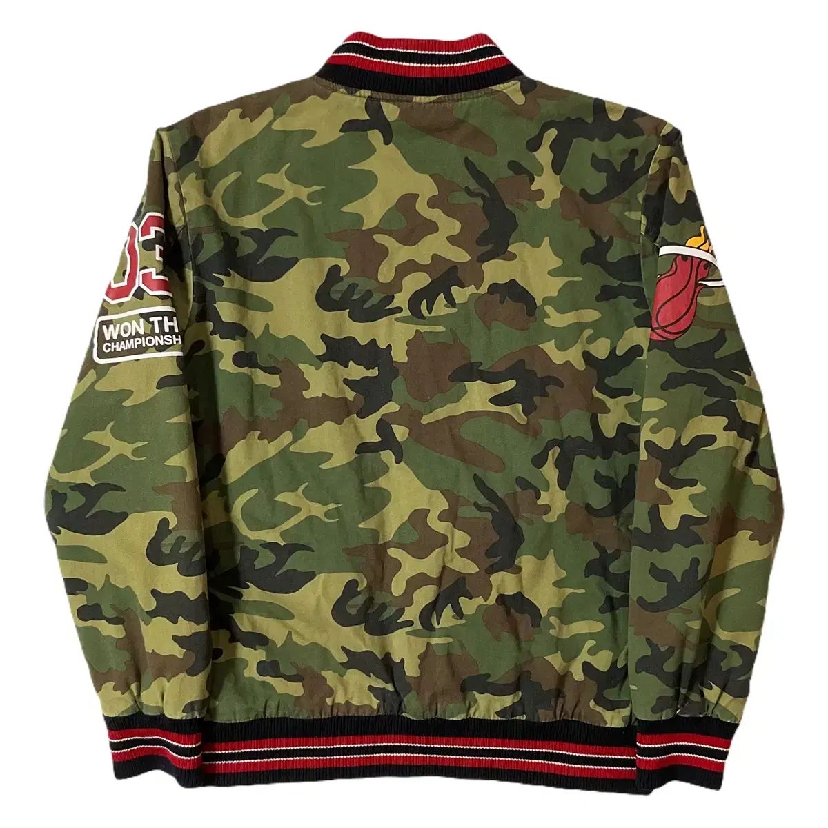 NBA マイアミ ヒート ワッペン スウェット スタジャン ♡JH DESIGN NBA 