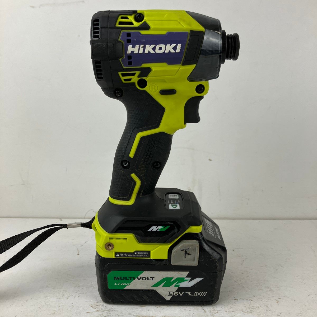 ЗЗHiKOKI ハイコーキ 36v インパクトドライバ バッテリーx2 充電器 ケース付 WH36DD スパイダーイエロー HRDEVELOPMENT_JP