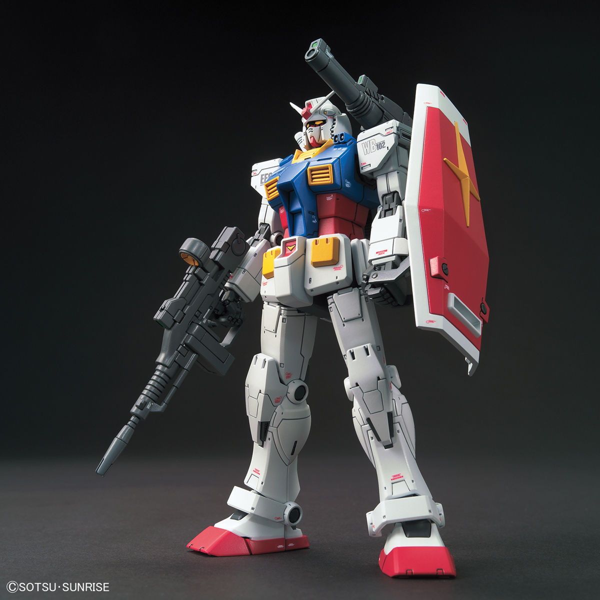 再販)HG 1/144 RX-78-02 ガンダム(GUNDAM THE ORIGIN版) 機動