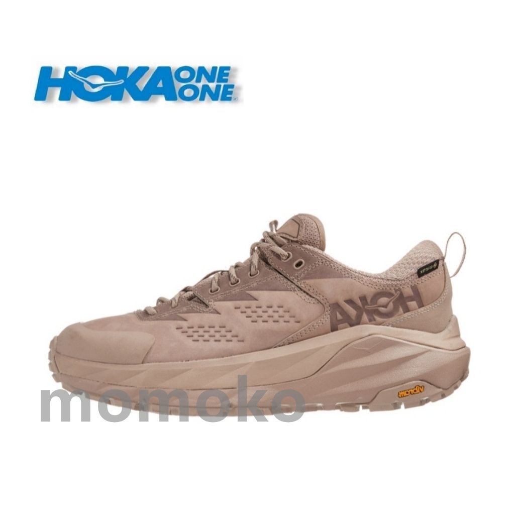 新品未使用hoka kaha low gtx   ブラウン