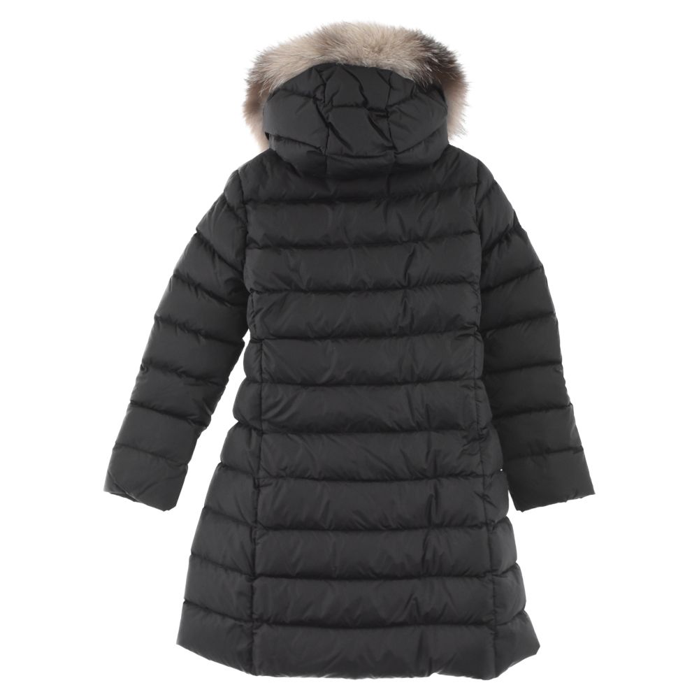 MONCLER (モンクレール) 19AW ABELLE GIUBBOTTO アベル ジャンパー ファー付きダウンコート ジャケット ブラック  E29544992125 68352 キッズ - メルカリ