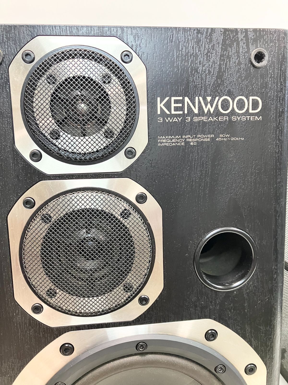 音出し確認済 KENWOOD ROXY DG3 スピーカー ペア 3way LR KENWOOD ROXY DG3 スピーカー ペア 3way シリアル同番 希少