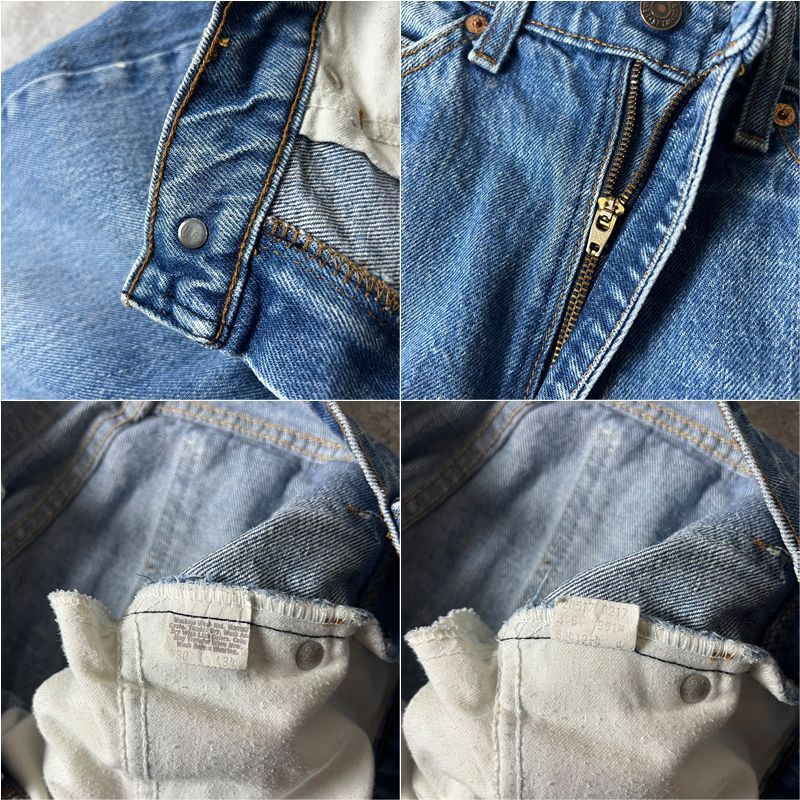 ヒゲ 80s USA製 Levis 517 0217 フレア デニム パンツ 30 34 / 80年代