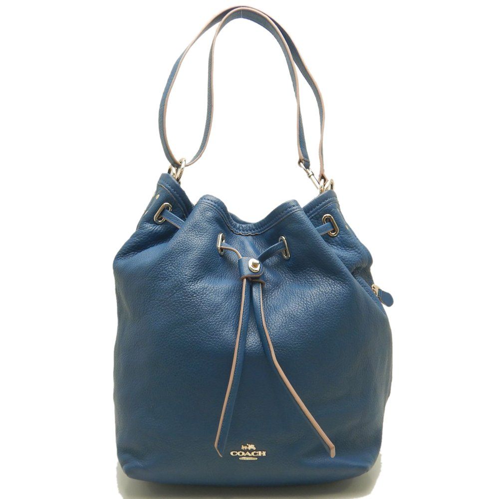 極美品COACH コーチ　2way ショルダーバッグ　ハンドバッグ 巾着　レザー Amazon | [コーチ] バッグ レディース ショルダーバッグ