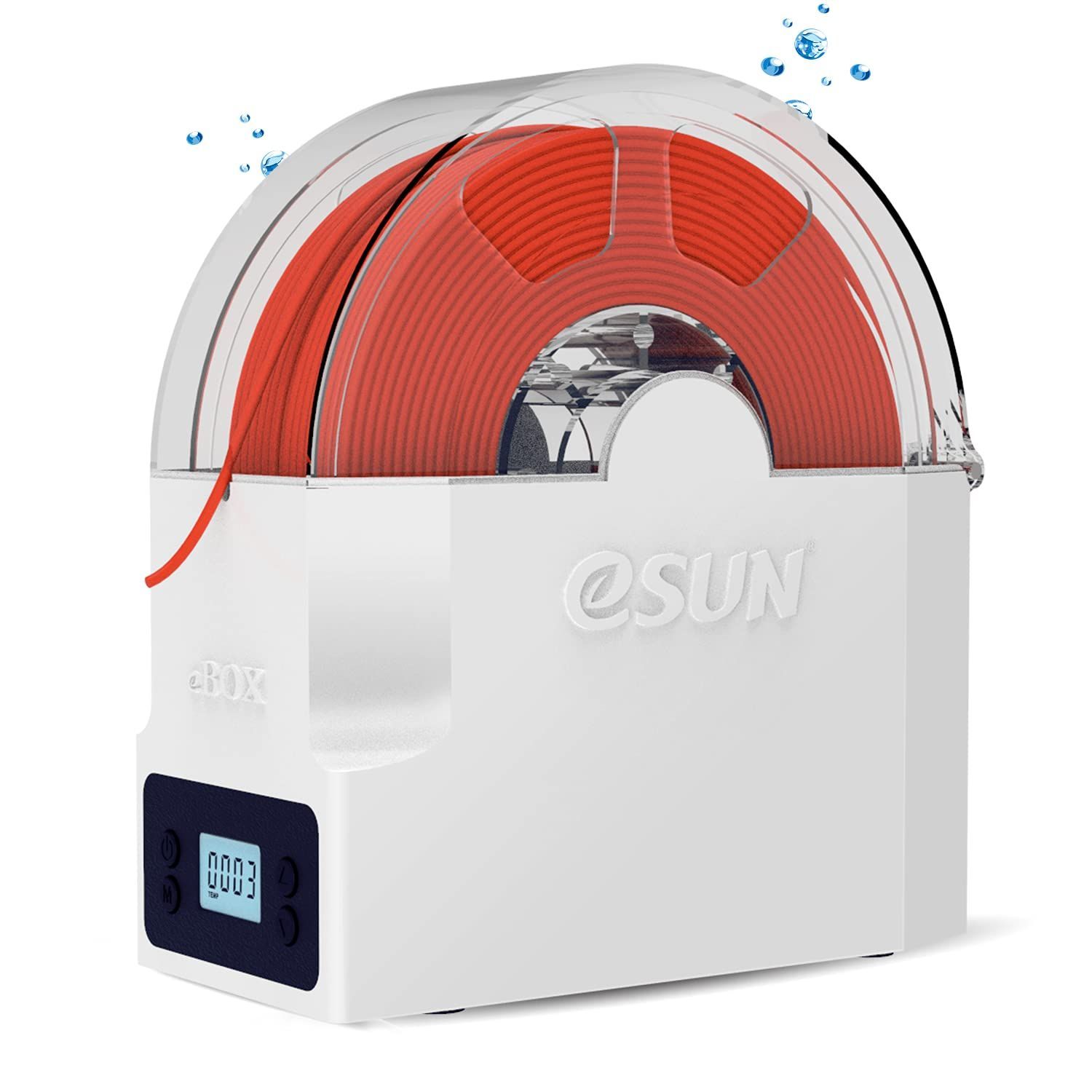 在庫セール Liteドライバックス フィラメントドライヤーボックスの脱水機 ボックスフィラメントドライホルダーを無料で保管3D印刷ツール eBOX 3Dフィラメントストレージ用のeSUN eSUN