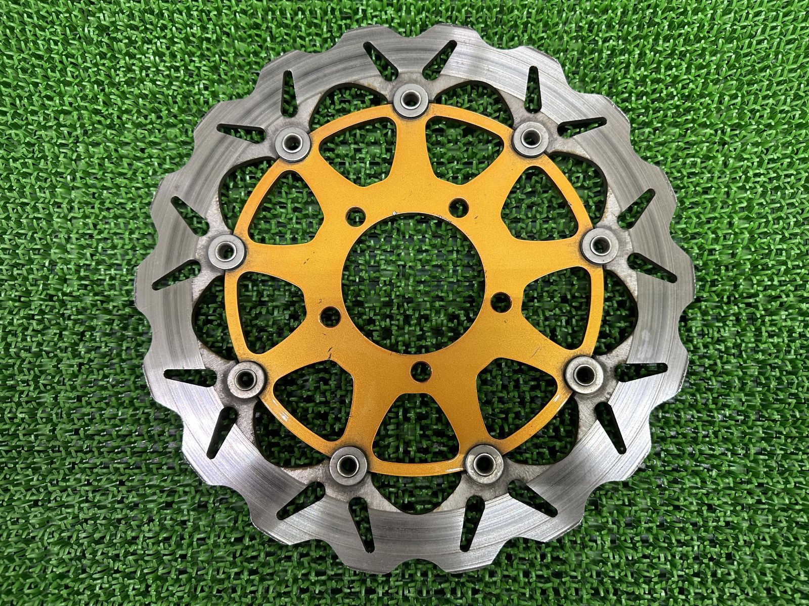 GALFER製ZX-14R フロントブレーキディスク 片側 社外 中古 バイク 部品